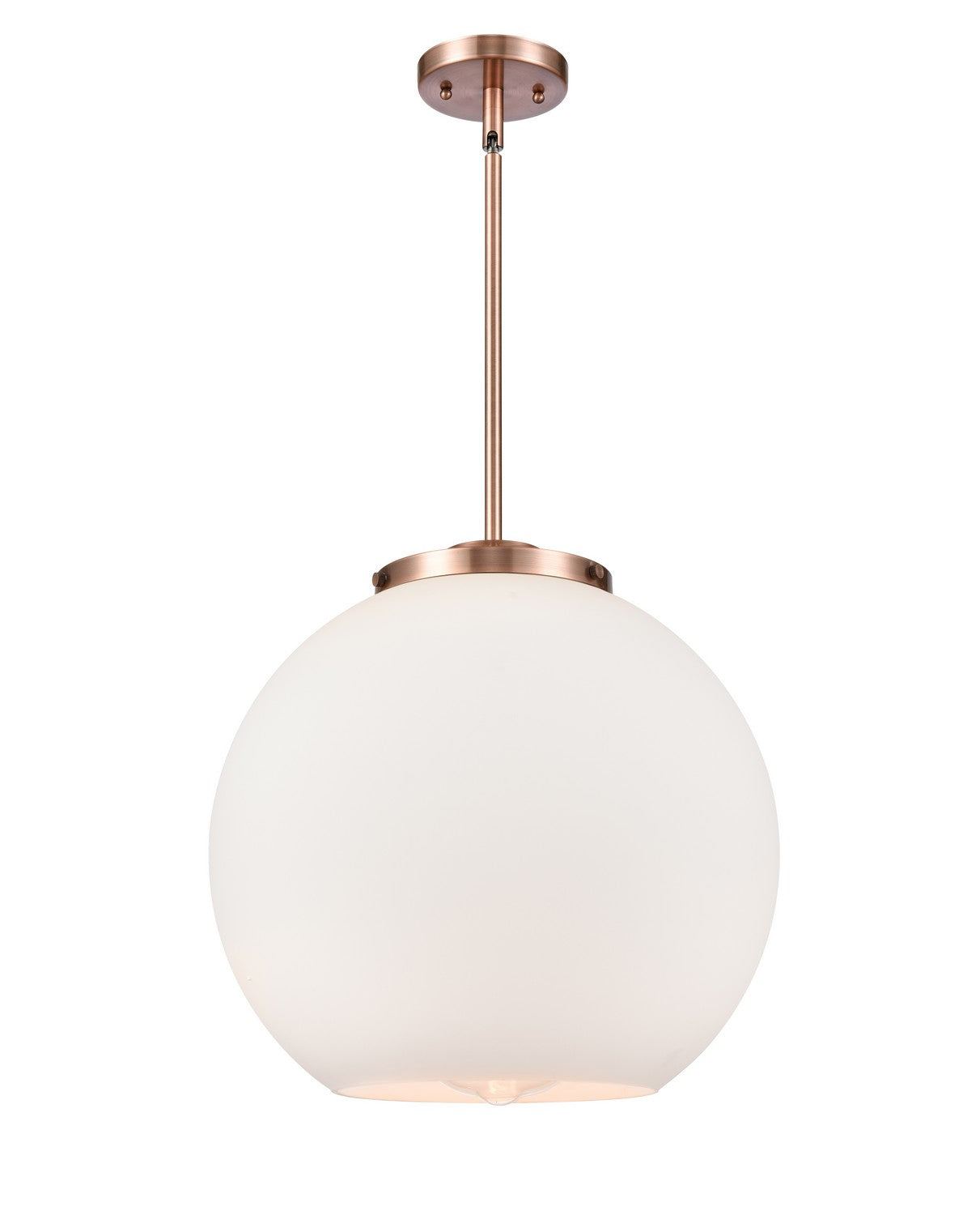 Innovations - 221-1S-AC-G121-16 - One Light Pendant - Essex - Antique Copper