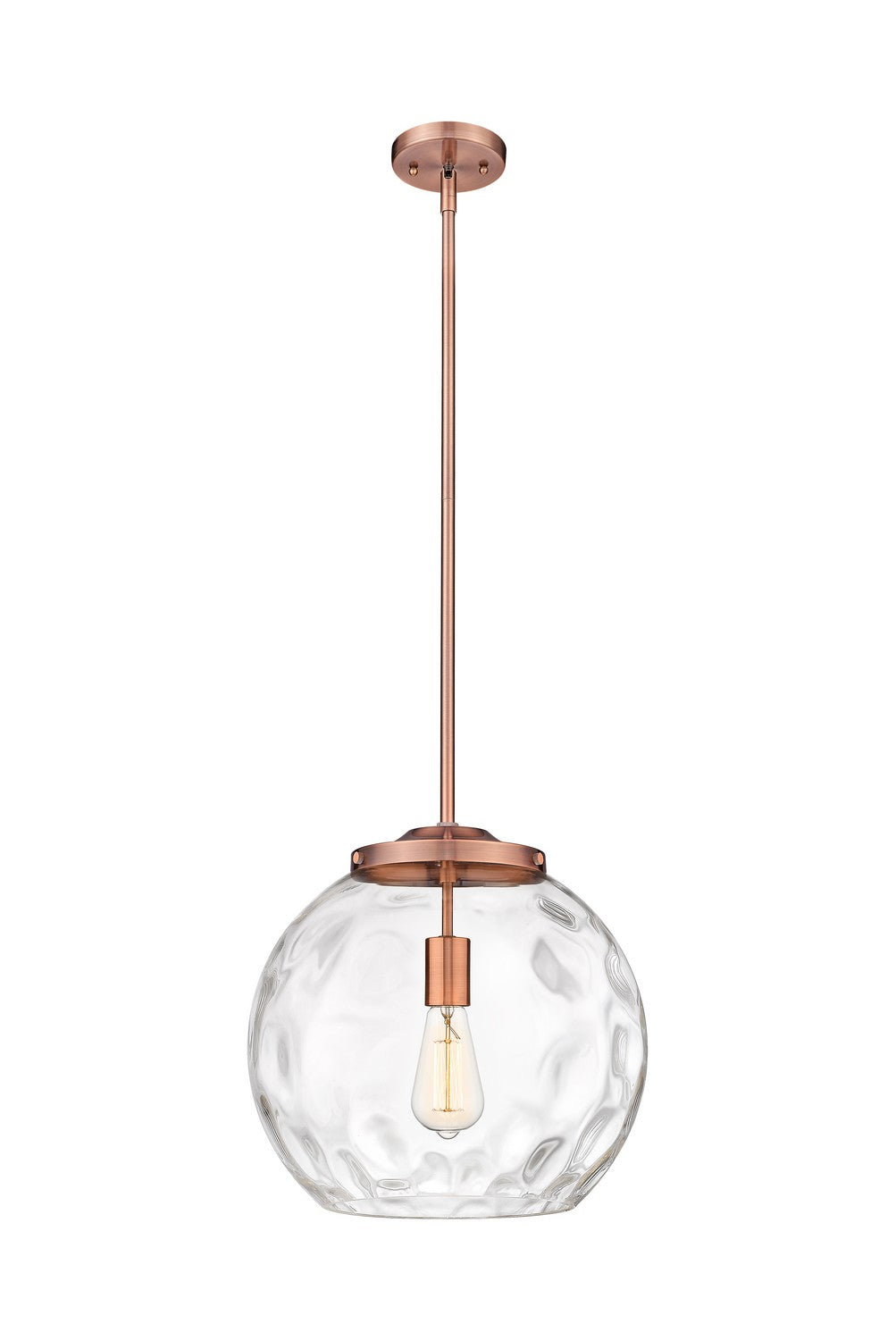 Innovations - 221-1S-AC-G1215-14 - One Light Pendant - Essex - Antique Copper