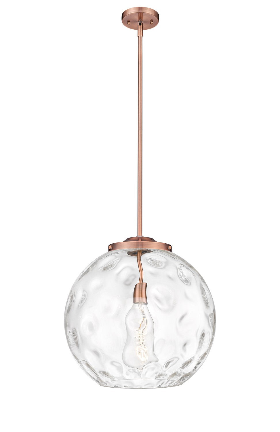 Innovations - 221-1S-AC-G1215-16 - One Light Pendant - Essex - Antique Copper