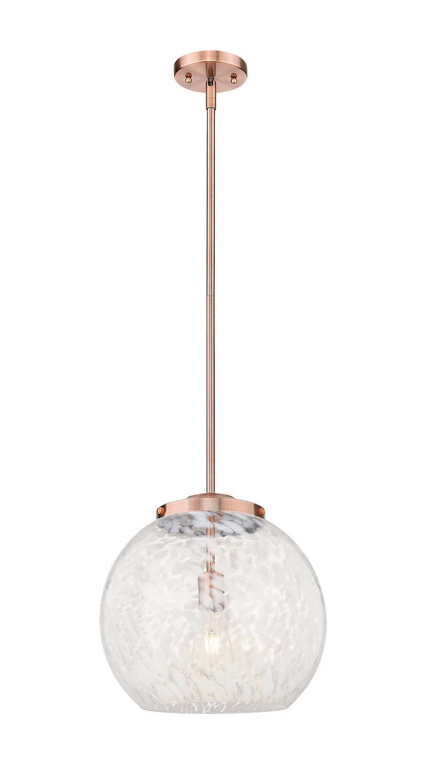 Innovations - 221-1S-AC-G1216-14WM - One Light Pendant - Essex - Antique Copper