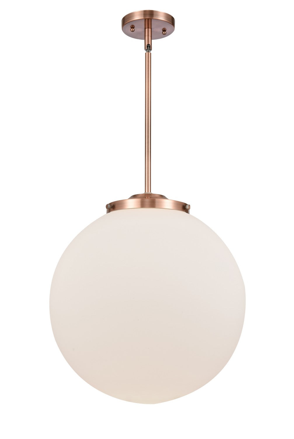 Innovations - 221-1S-AC-G201-16 - One Light Pendant - Essex - Antique Copper