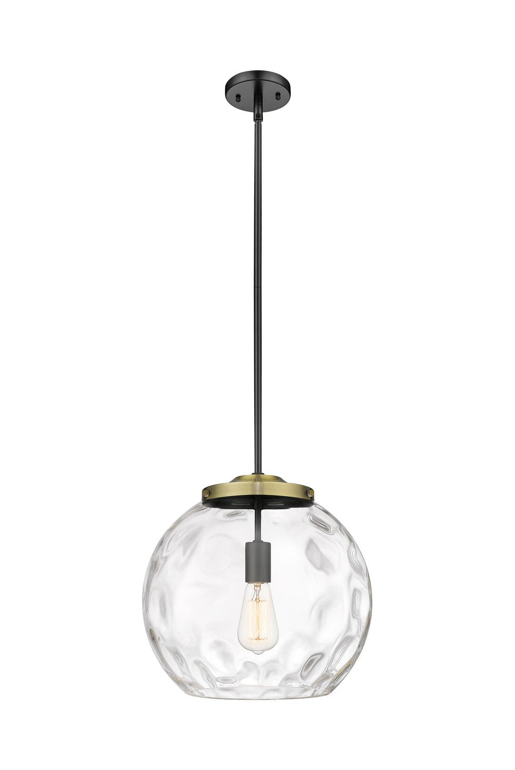 Innovations - 221-1S-BAB-G1215-14 - One Light Pendant - Essex - Black Antique Brass