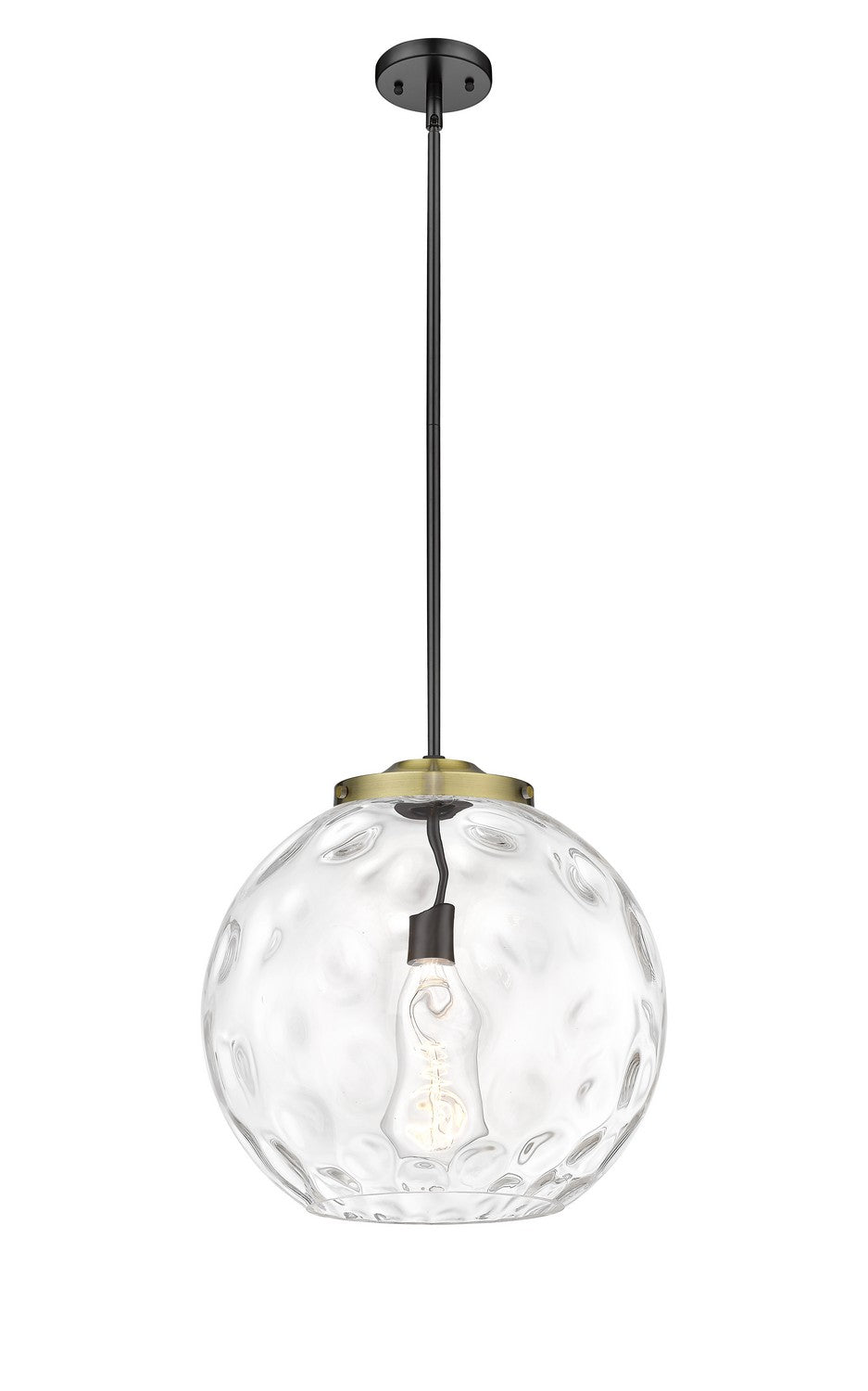 Innovations - 221-1S-BAB-G1215-16 - One Light Pendant - Essex - Black Antique Brass