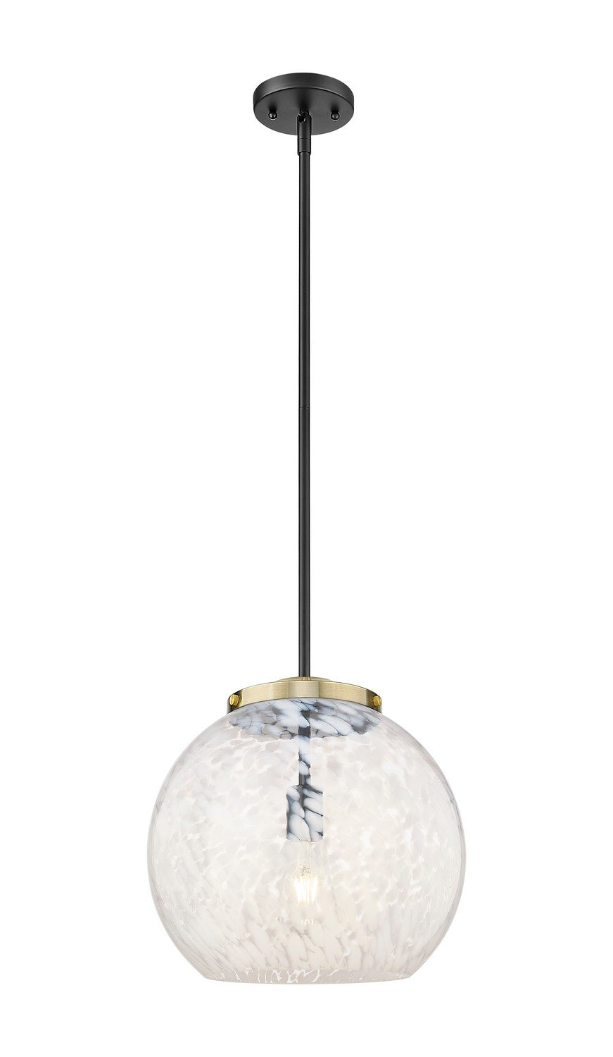 Innovations - 221-1S-BAB-G1216-14WM - One Light Pendant - Essex - Black Antique Brass