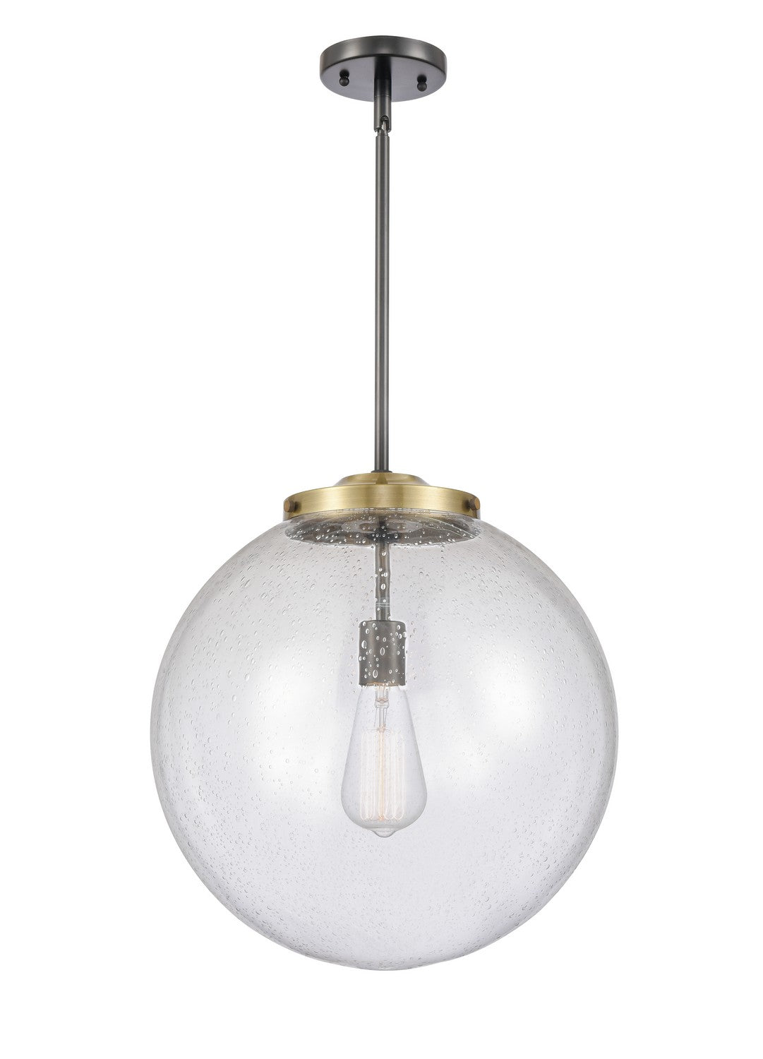 Innovations - 221-1S-BAB-G204-16 - One Light Pendant - Essex - Black Antique Brass
