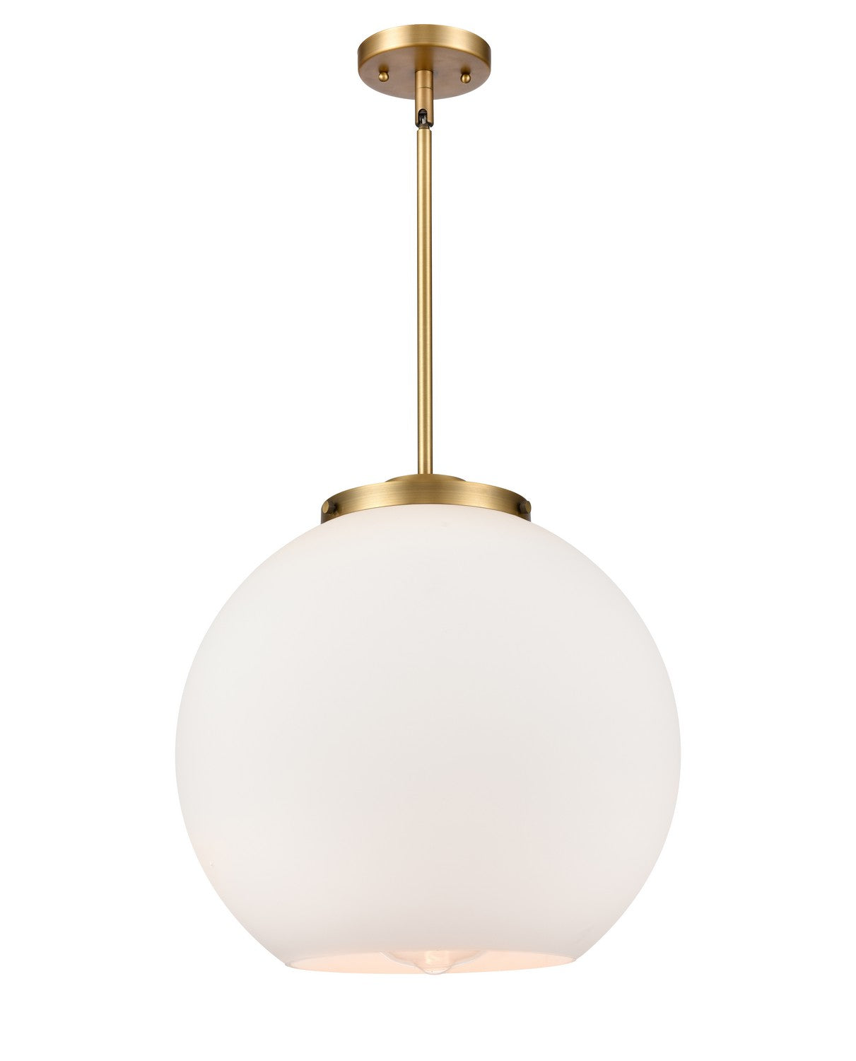 Innovations - 221-1S-BB-G121-16 - One Light Pendant - Essex - Brushed Brass