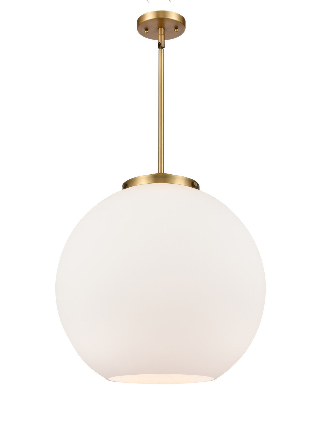 Innovations - 221-1S-BB-G121-18 - One Light Pendant - Essex - Brushed Brass