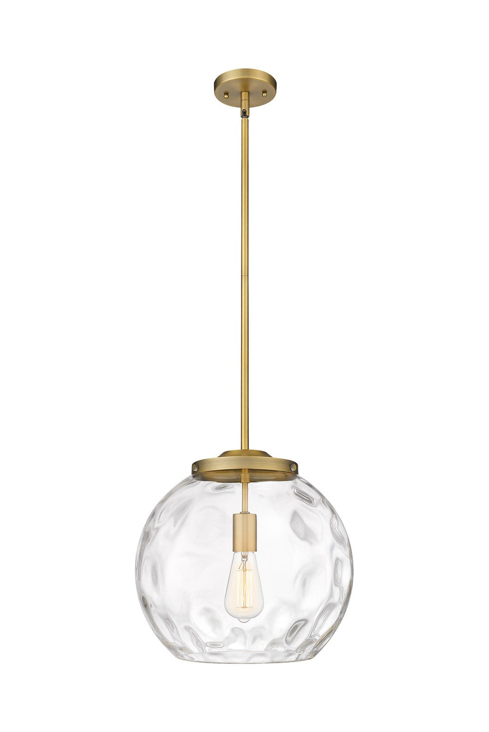 Innovations - 221-1S-BB-G1215-14 - One Light Pendant - Essex - Brushed Brass