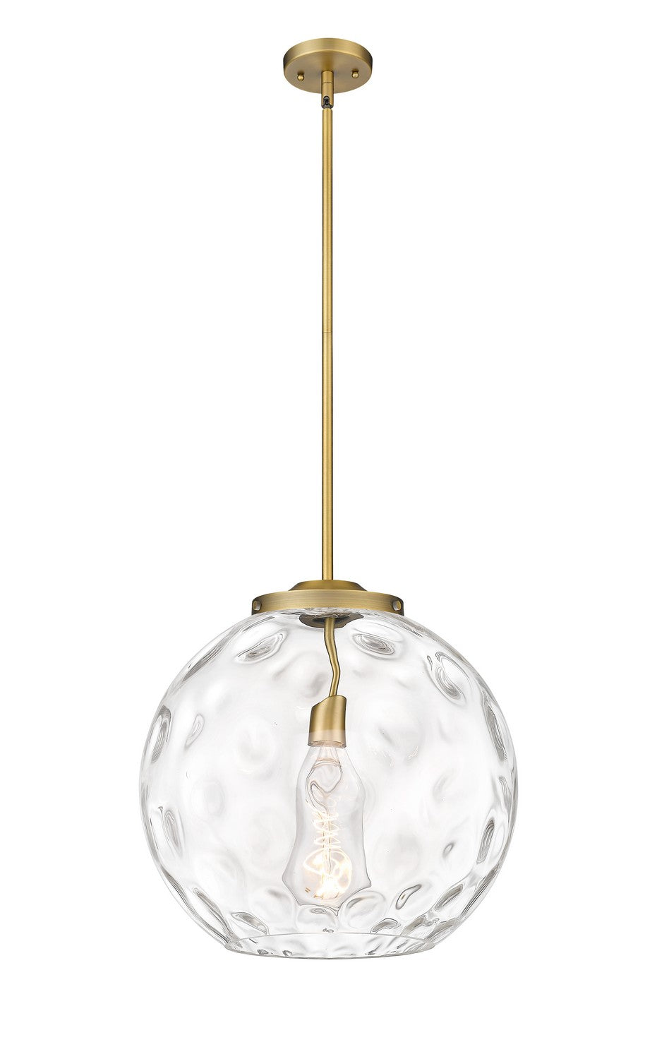Innovations - 221-1S-BB-G1215-16 - One Light Pendant - Essex - Brushed Brass