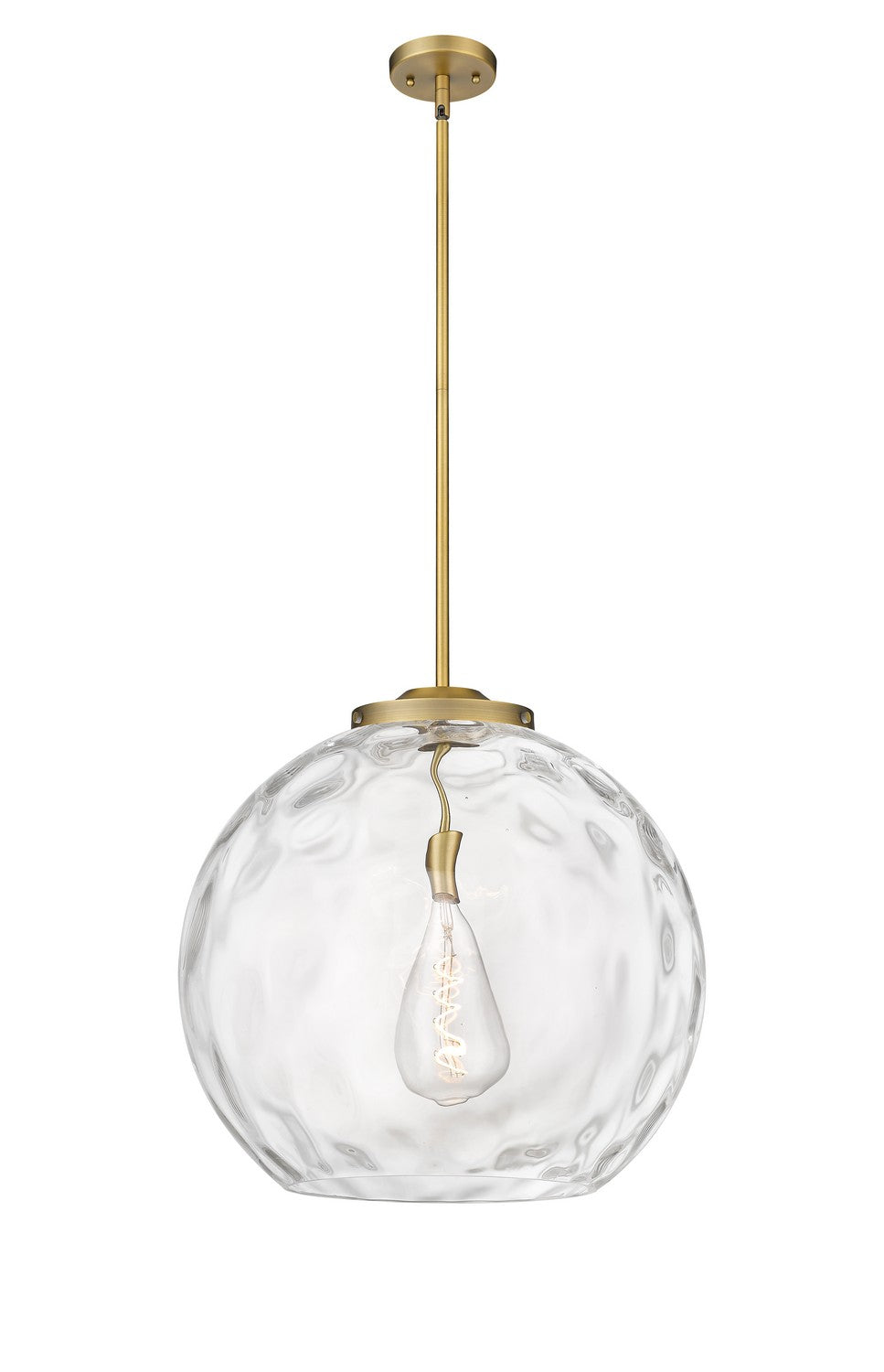 Innovations - 221-1S-BB-G1215-18 - One Light Pendant - Essex - Brushed Brass