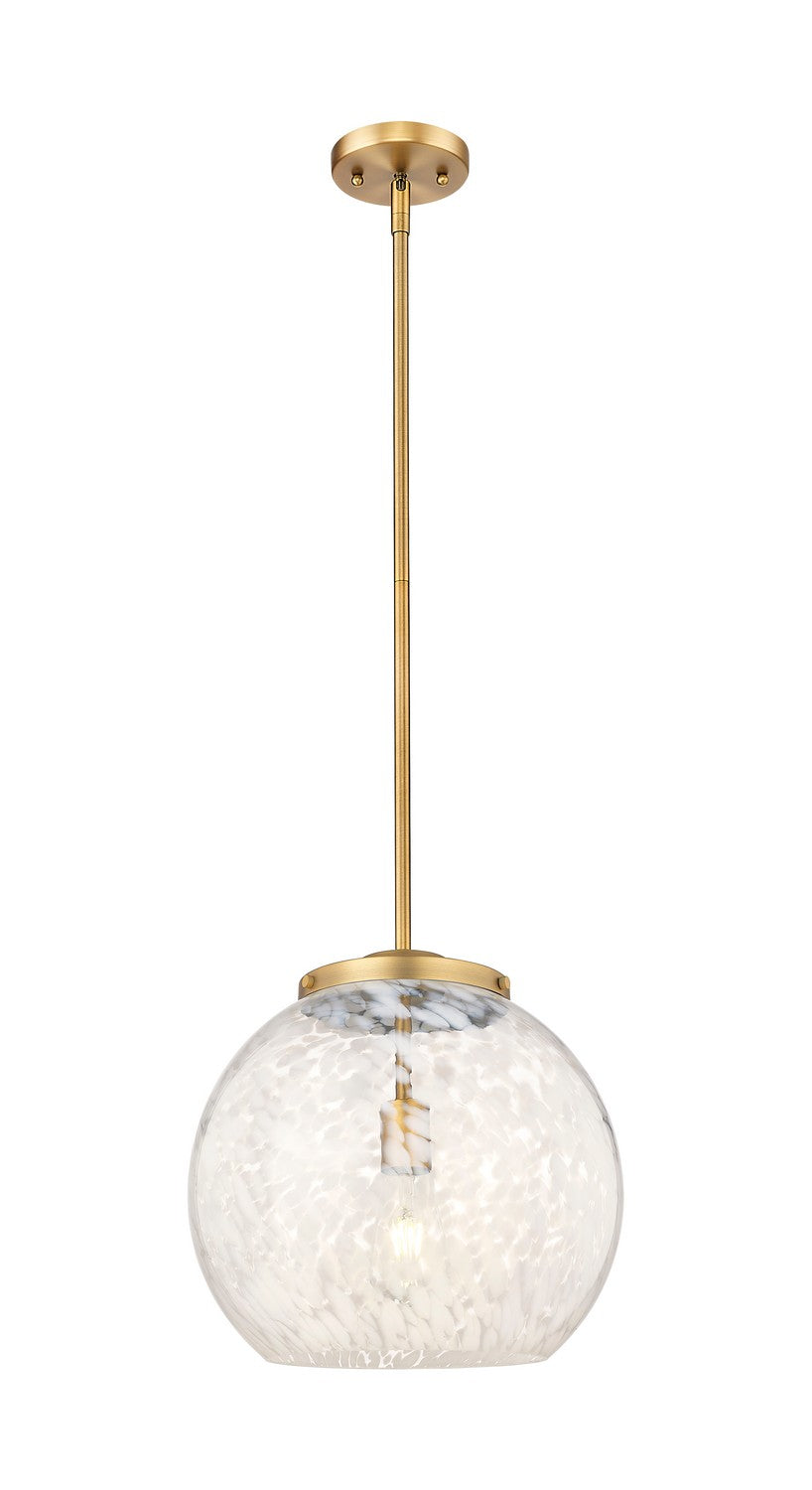 Innovations - 221-1S-BB-G1216-14WM - One Light Pendant - Essex - Brushed Brass
