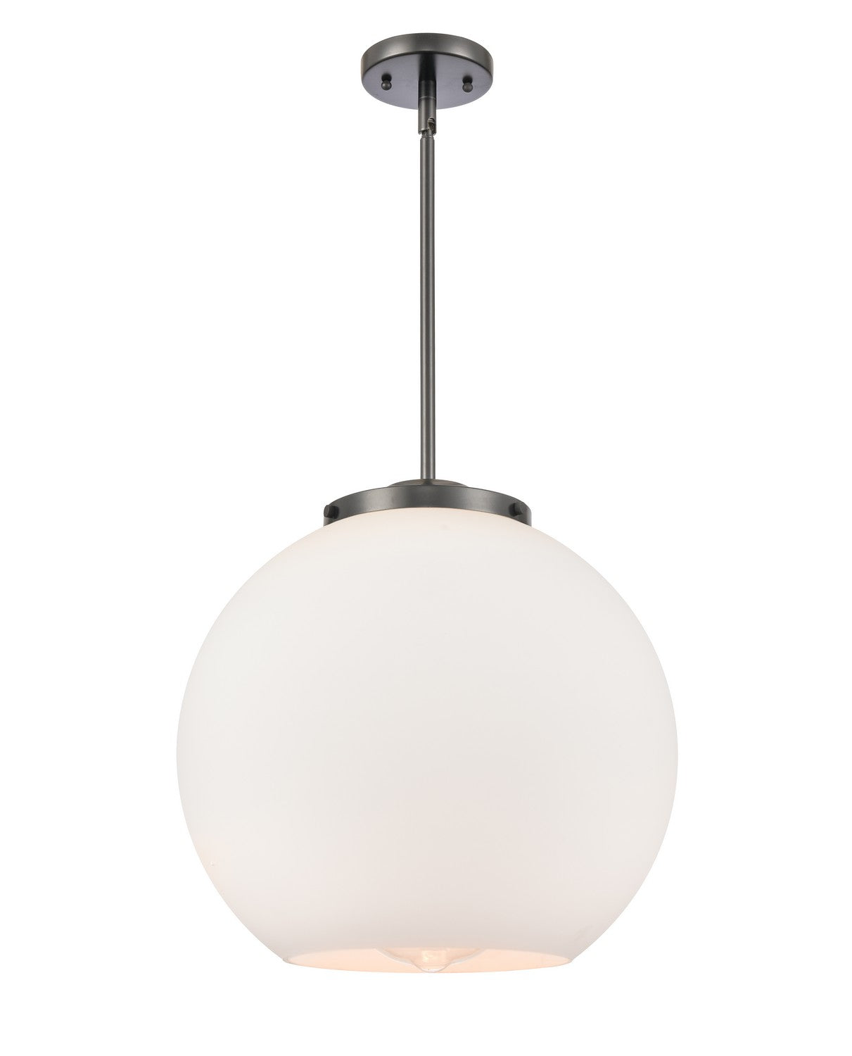 Innovations - 221-1S-BK-G121-16 - One Light Pendant - Essex - Matte Black