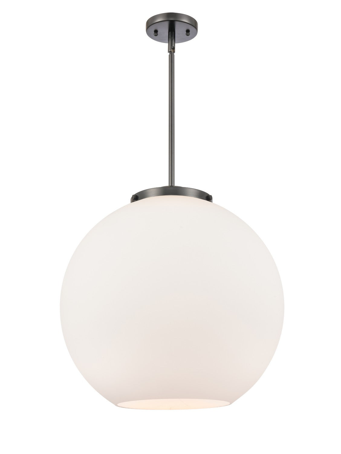 Innovations - 221-1S-BK-G121-18 - One Light Pendant - Essex - Matte Black