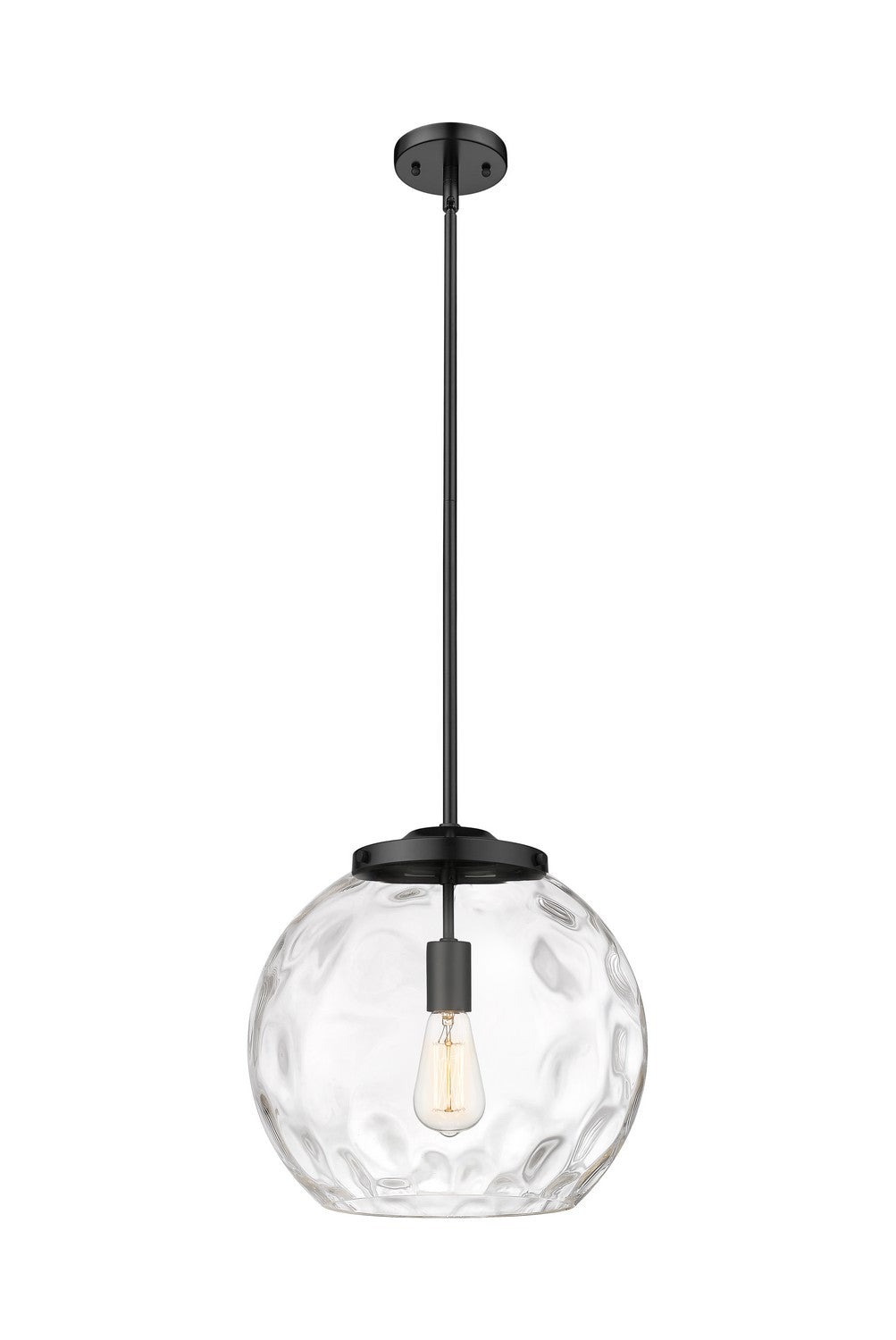 Innovations - 221-1S-BK-G1215-14 - One Light Pendant - Essex - Matte Black