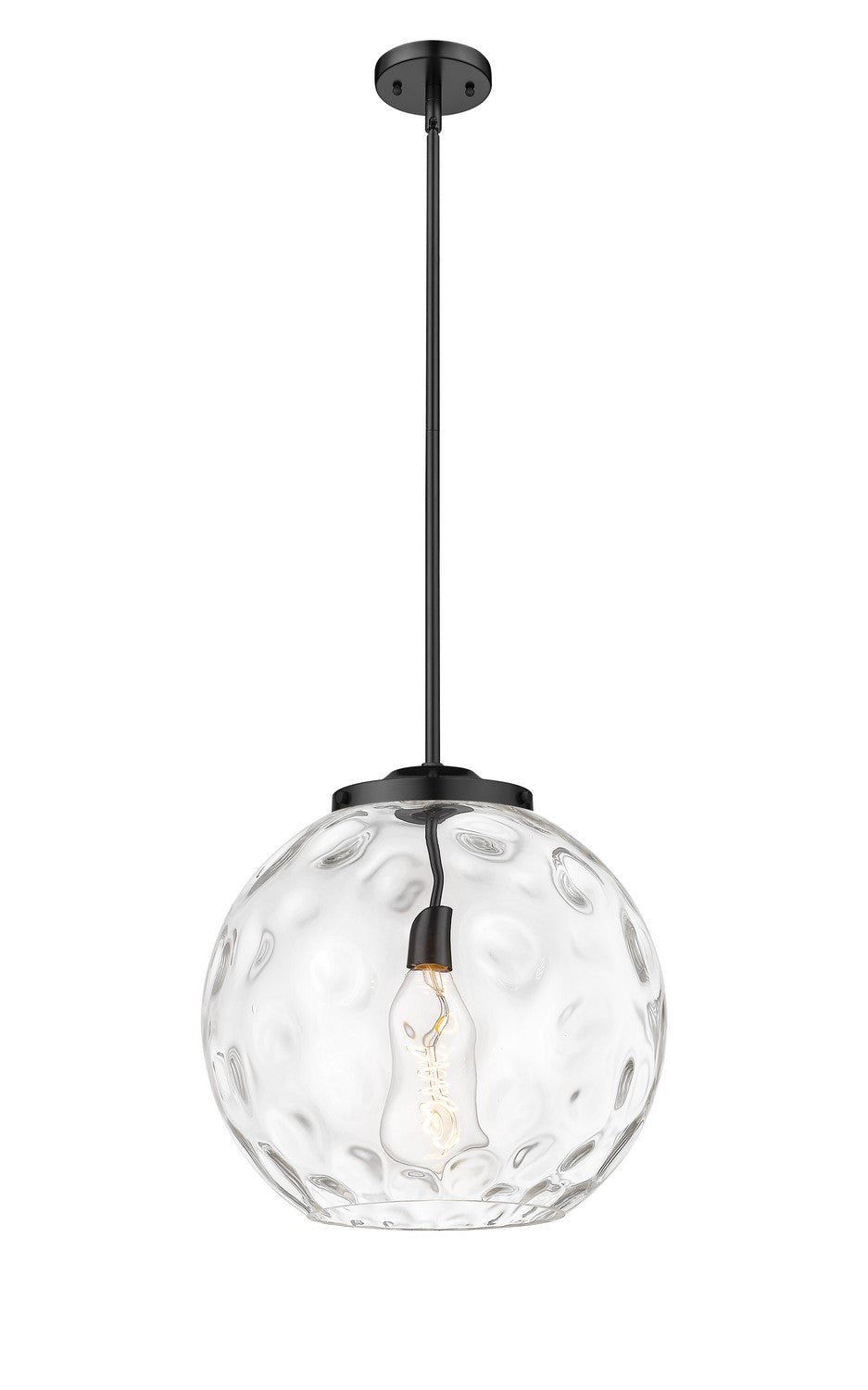 Innovations - 221-1S-BK-G1215-16 - One Light Pendant - Essex - Matte Black