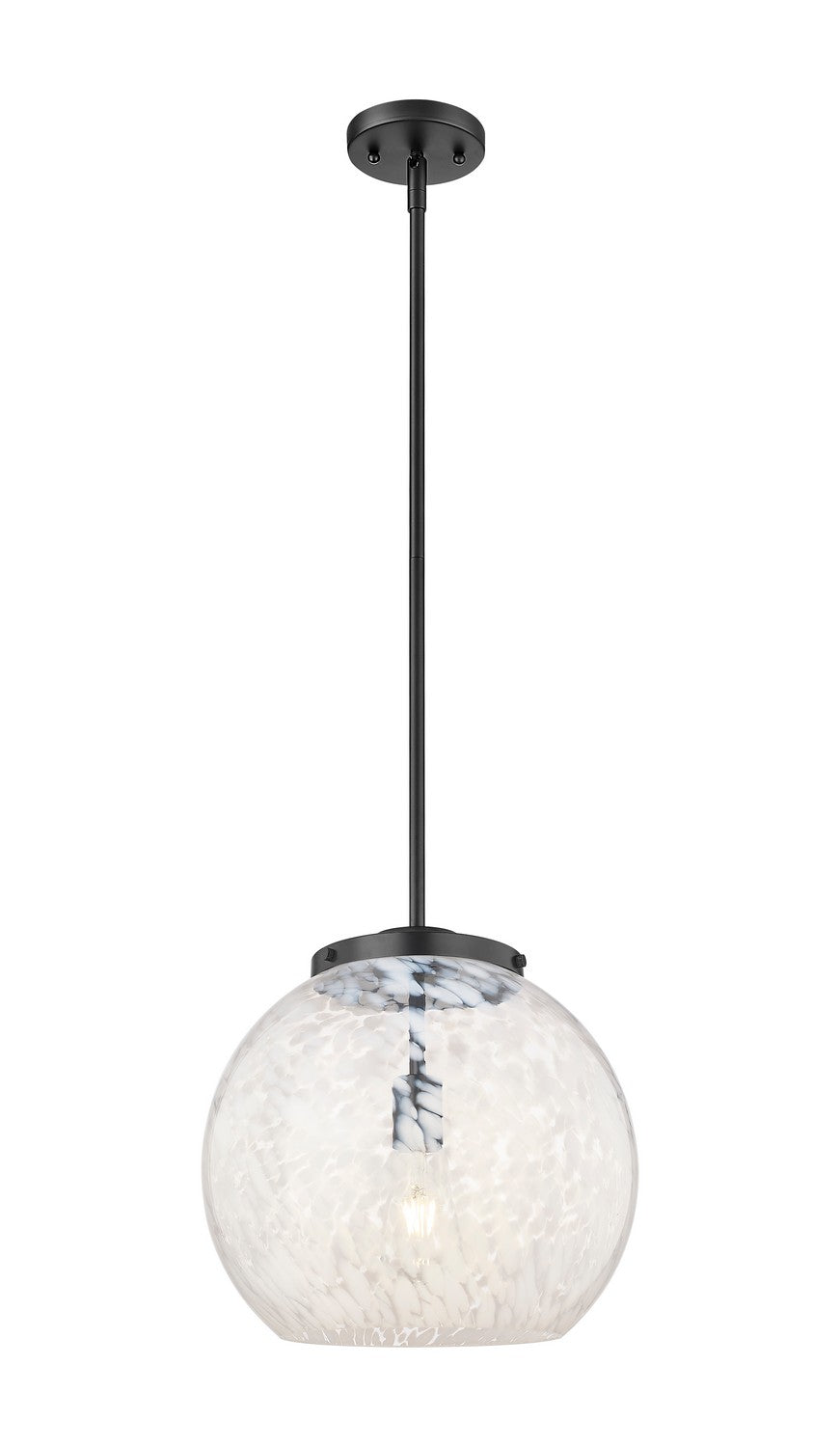 Innovations - 221-1S-BK-G1216-14WM - One Light Pendant - Essex - Matte Black