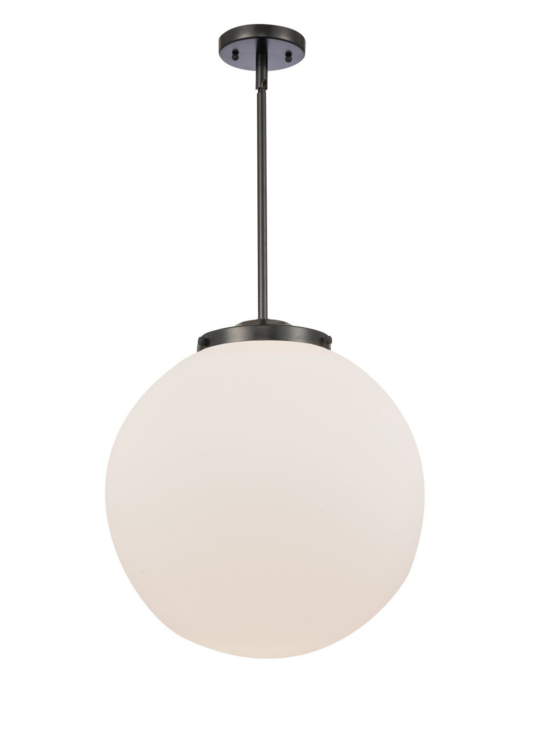 Innovations - 221-1S-BK-G201-16 - One Light Pendant - Essex - Matte Black
