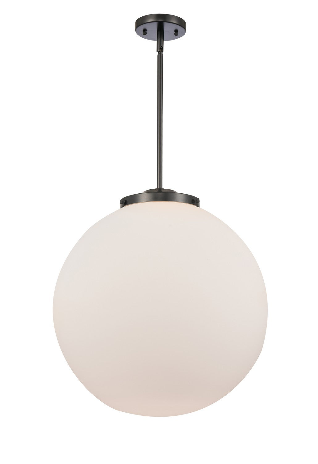 Innovations - 221-1S-BK-G201-18 - One Light Pendant - Essex - Matte Black