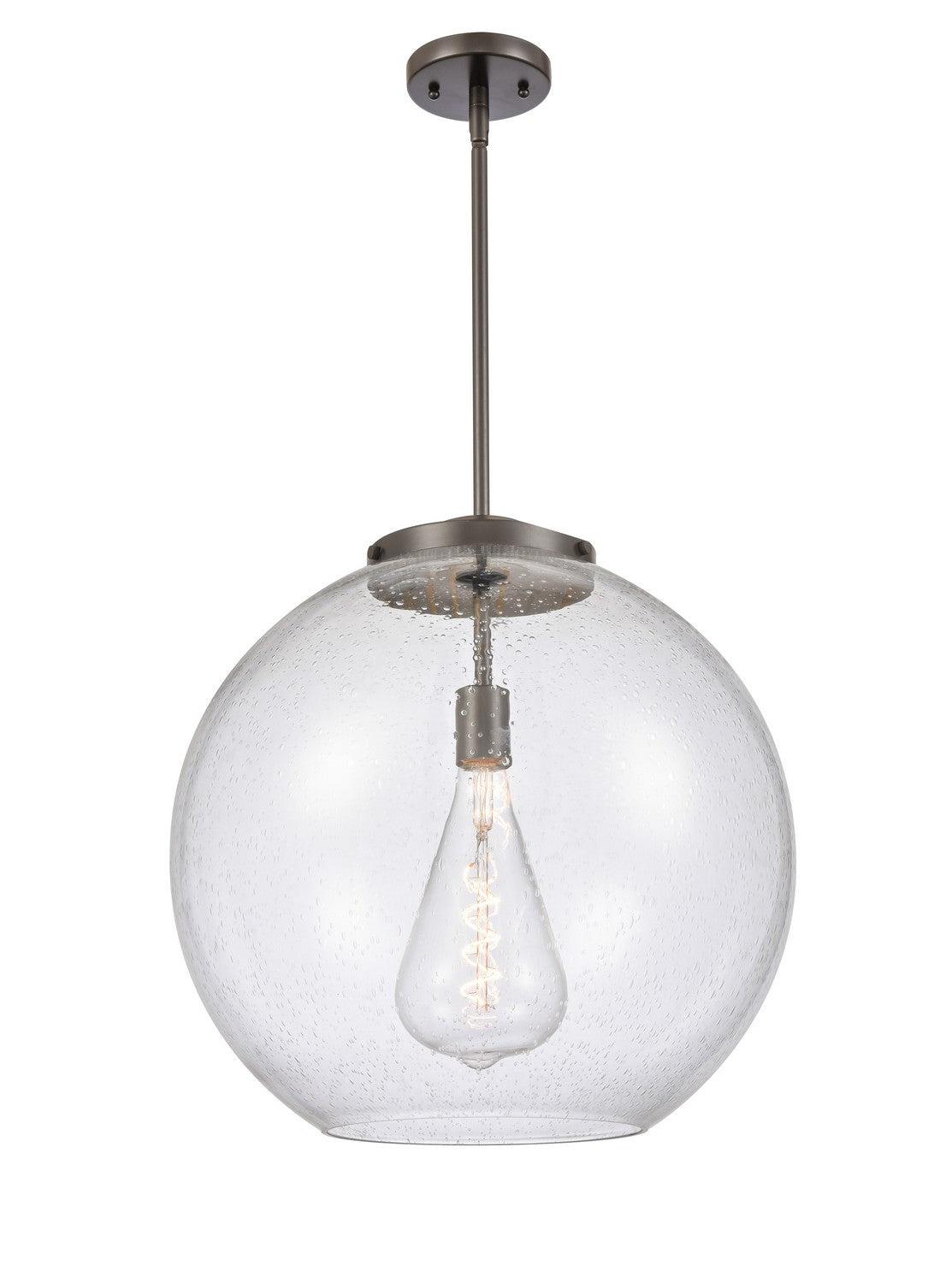 Innovations - 221-1S-OB-G124-18 - One Light Pendant - Essex - Oil Rubbed Bronze