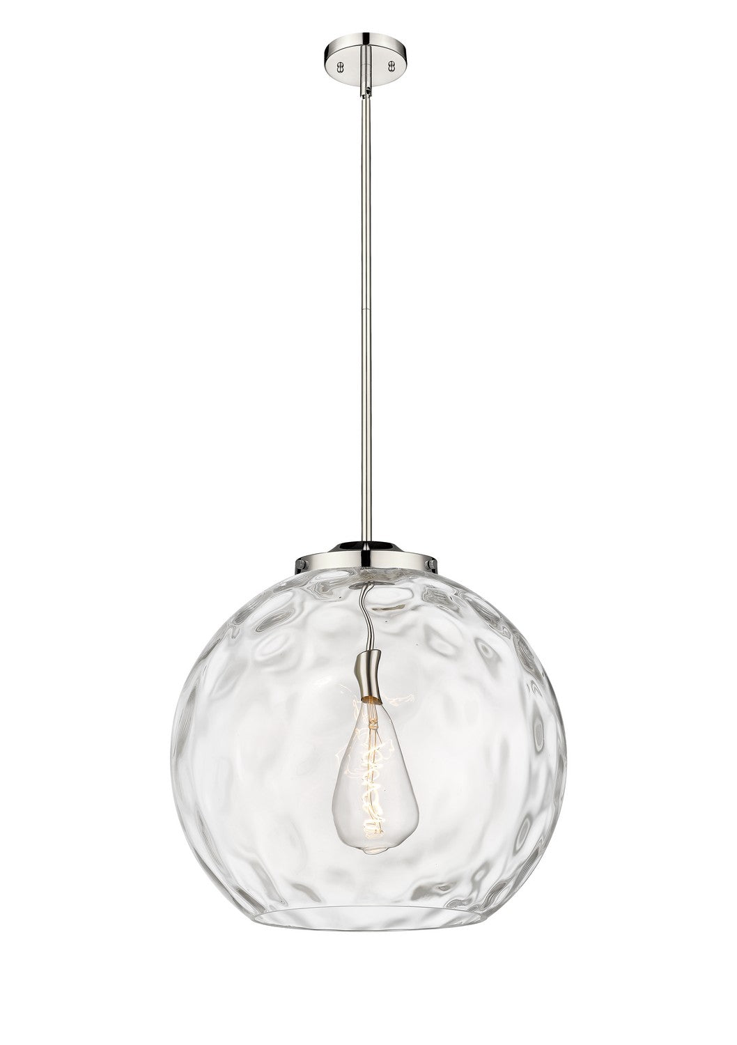 Innovations - 221-1S-PN-G1215-18 - One Light Pendant - Essex - Polished Nickel