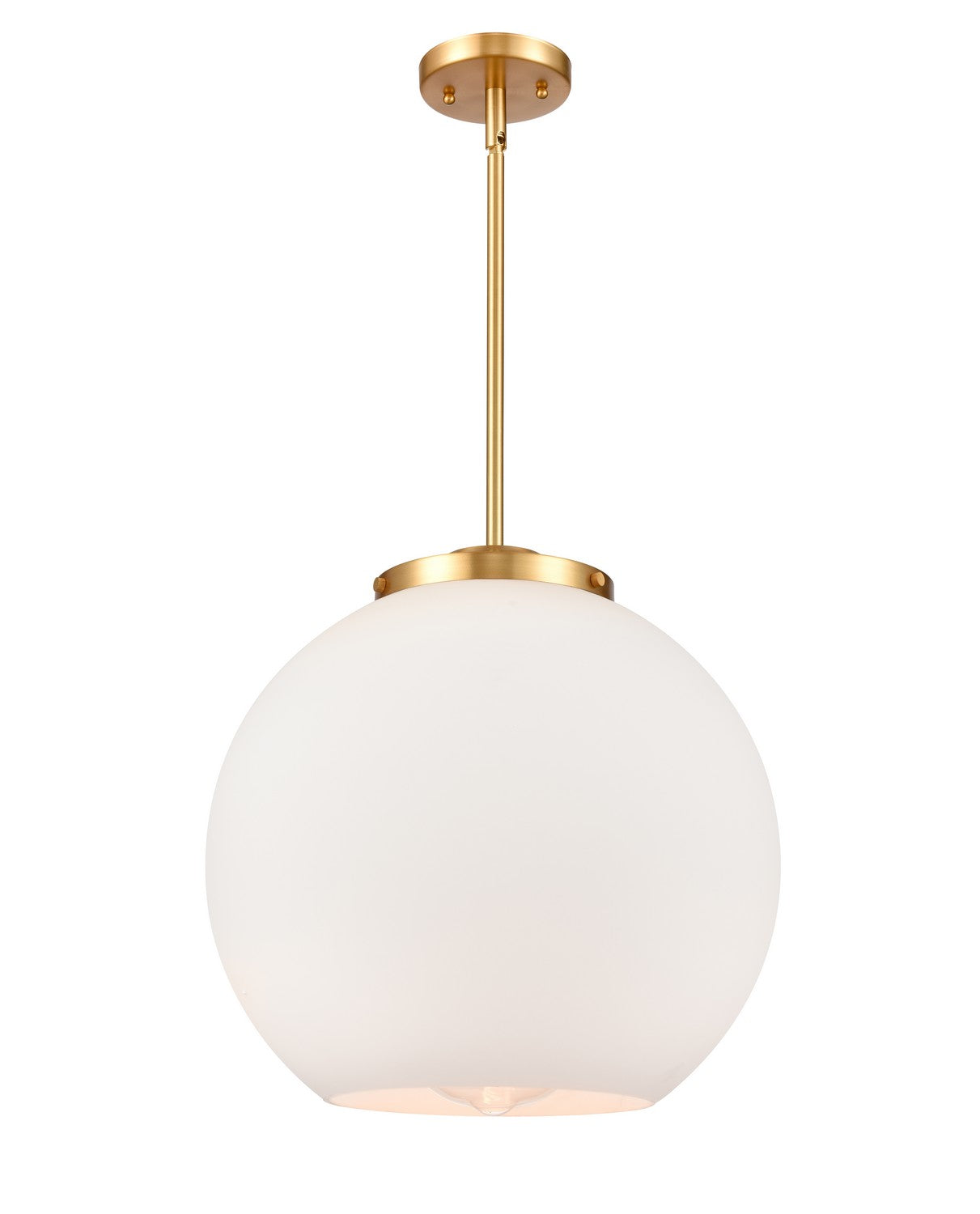 Innovations - 221-1S-SG-G121-16 - One Light Pendant - Essex - Satin Gold