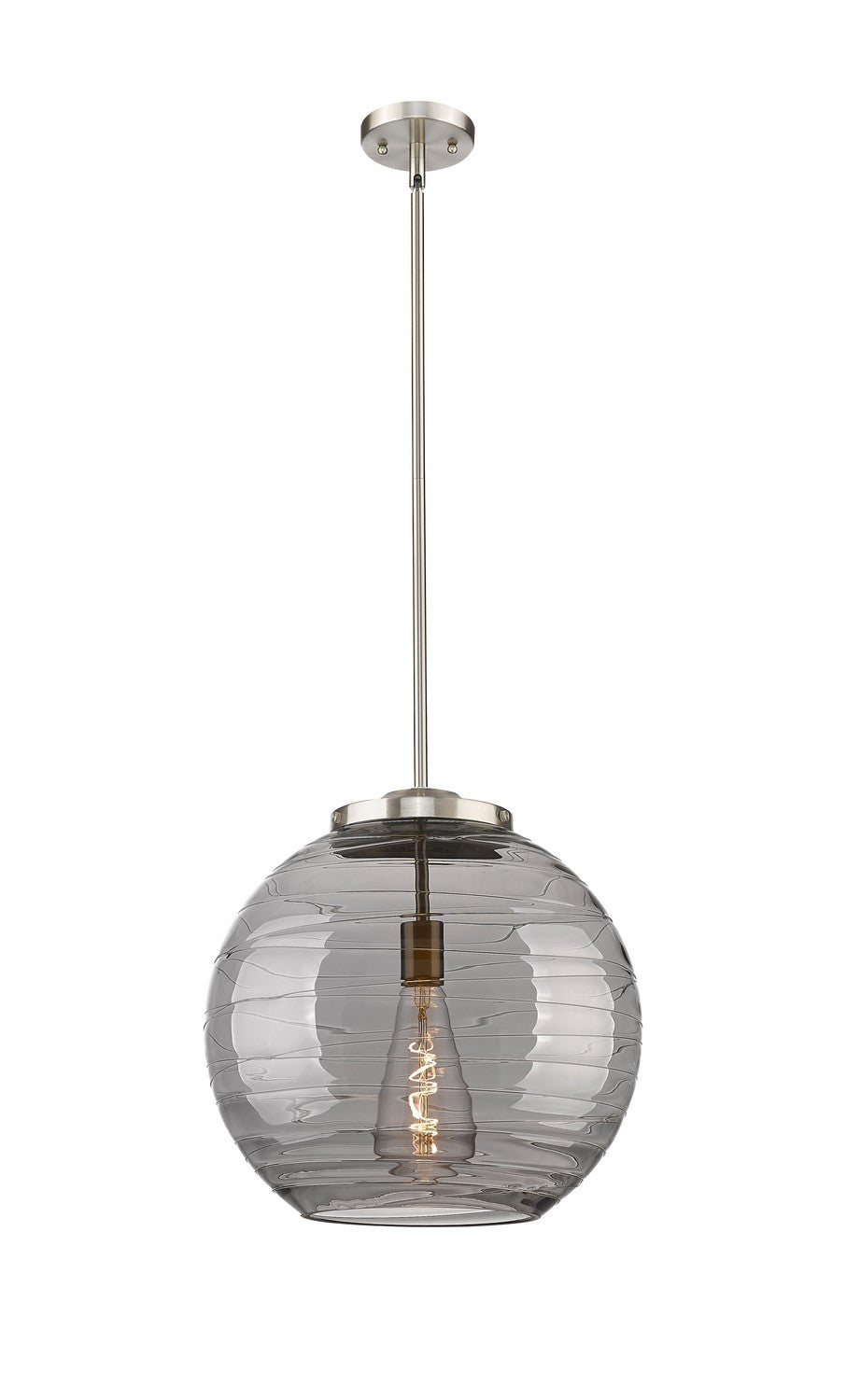 Innovations - 221-1S-SN-G1213-16SM - One Light Pendant - Essex - Brushed Satin Nickel