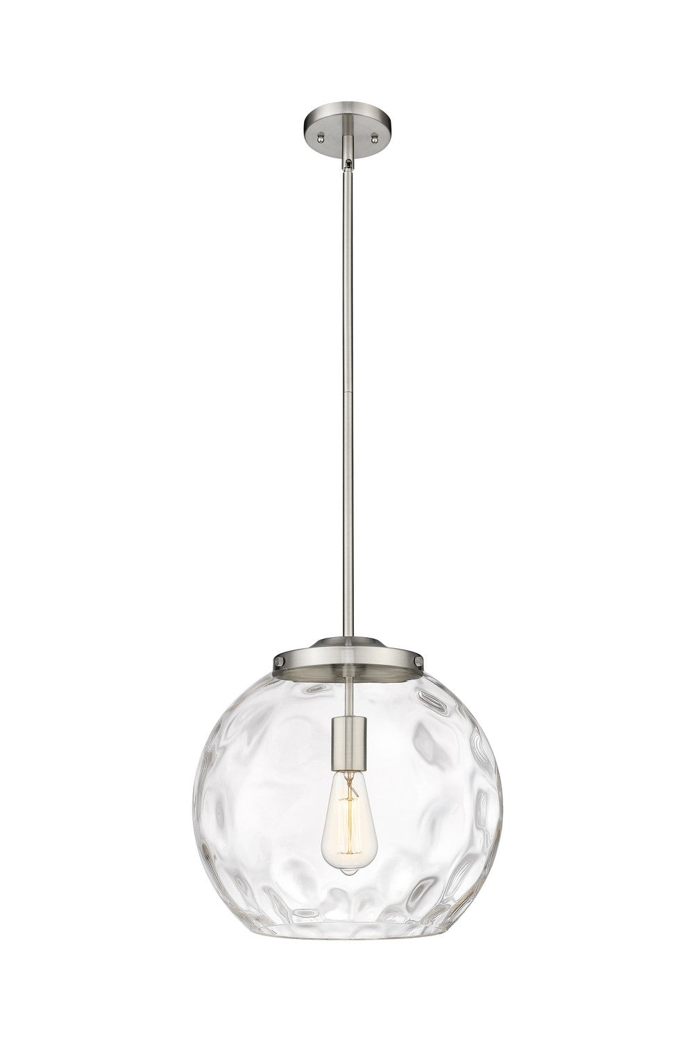 Innovations - 221-1S-SN-G1215-14 - One Light Pendant - Essex - Brushed Satin Nickel
