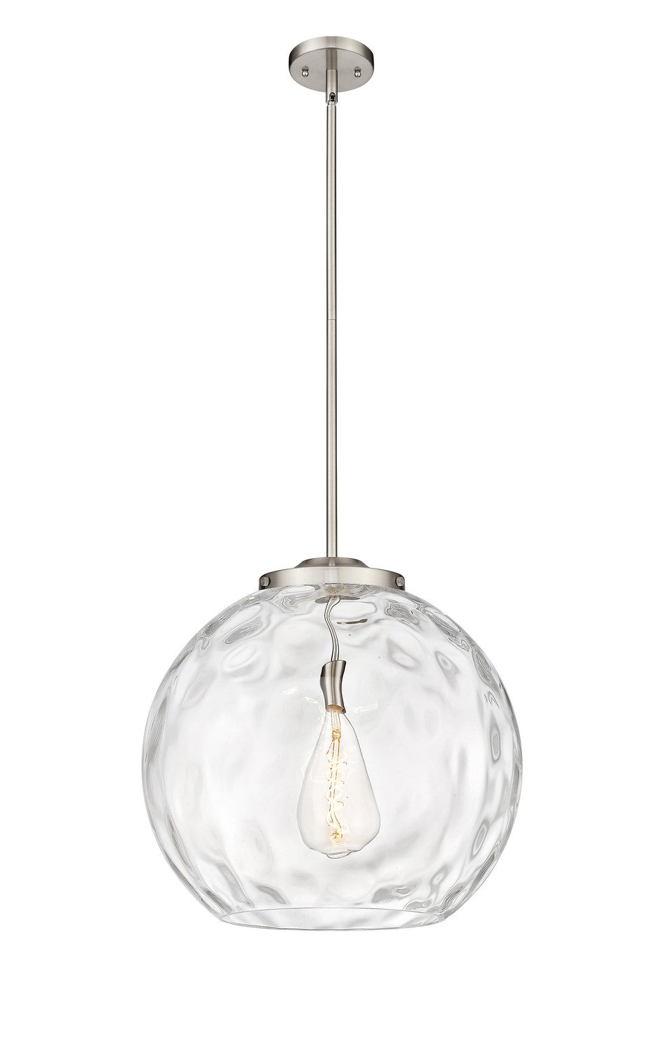 Innovations - 221-1S-SN-G1215-18 - One Light Pendant - Essex - Brushed Satin Nickel