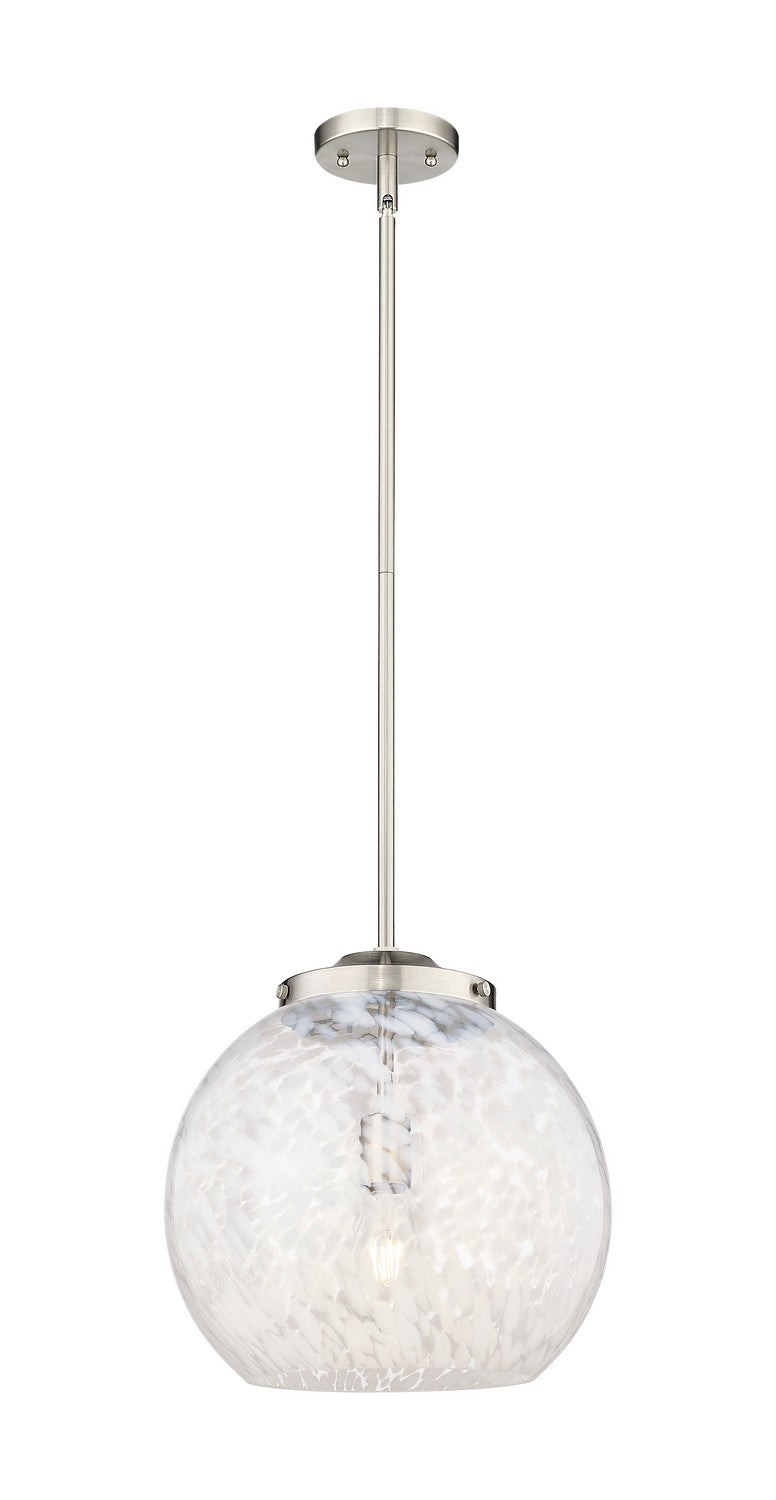 Innovations - 221-1S-SN-G1216-14WM - One Light Pendant - Essex - Brushed Satin Nickel
