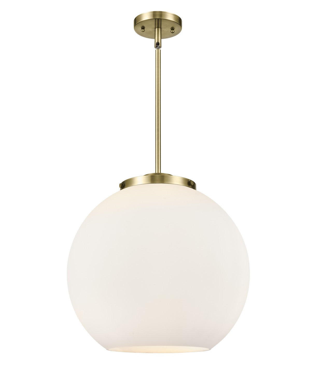 Innovations - 221-3S-AB-G121-16 - Three Light Pendant - Essex - Antique Brass