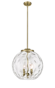 Innovations - 221-3S-AB-G1215-16 - Three Light Pendant - Essex - Antique Brass