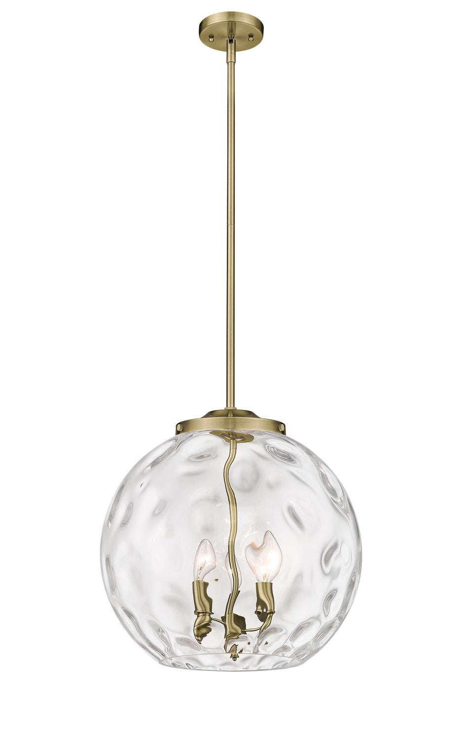Innovations - 221-3S-AB-G1215-16 - Three Light Pendant - Essex - Antique Brass