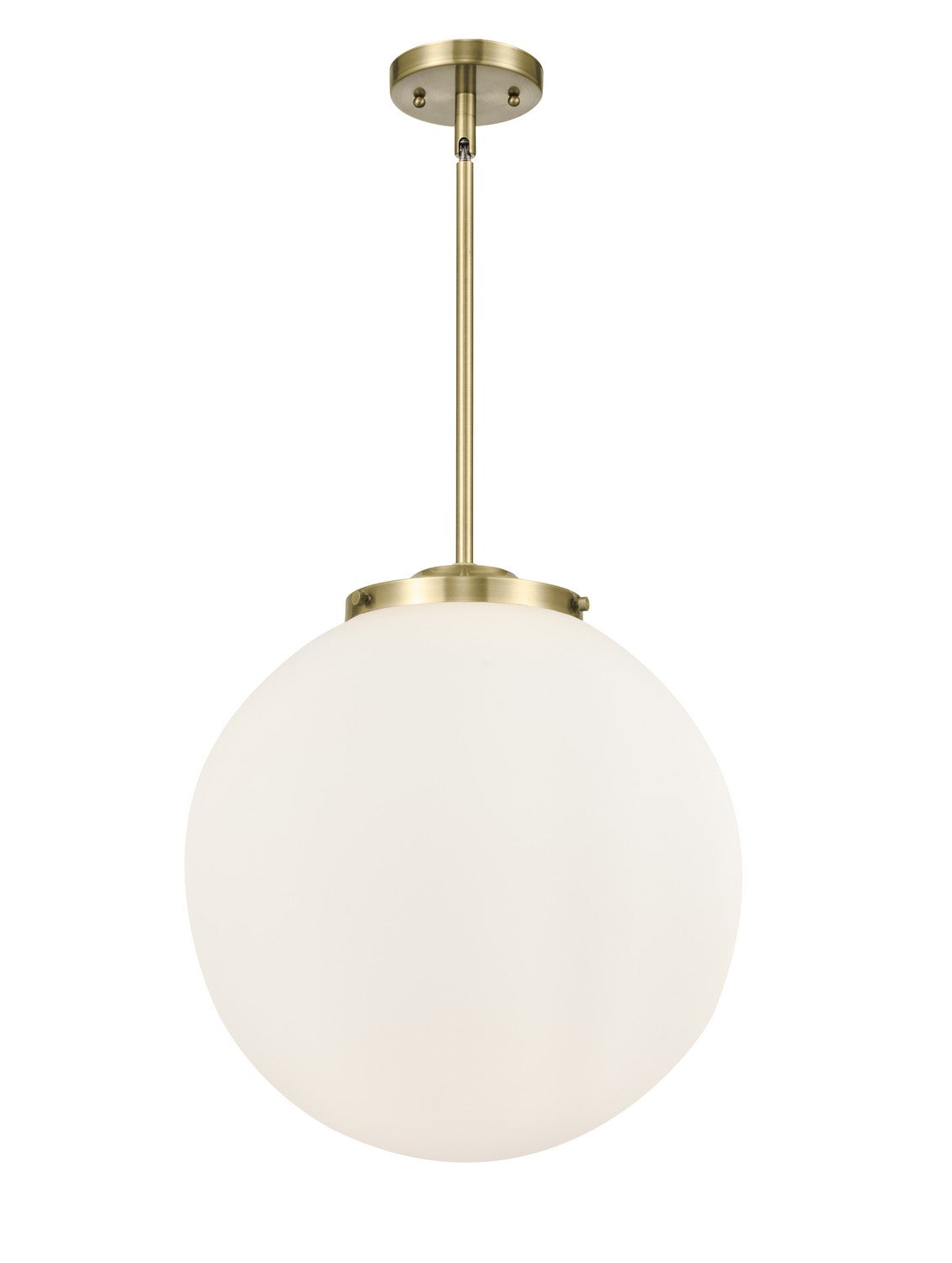 Innovations - 221-3S-AB-G201-16 - Three Light Pendant - Essex - Antique Brass