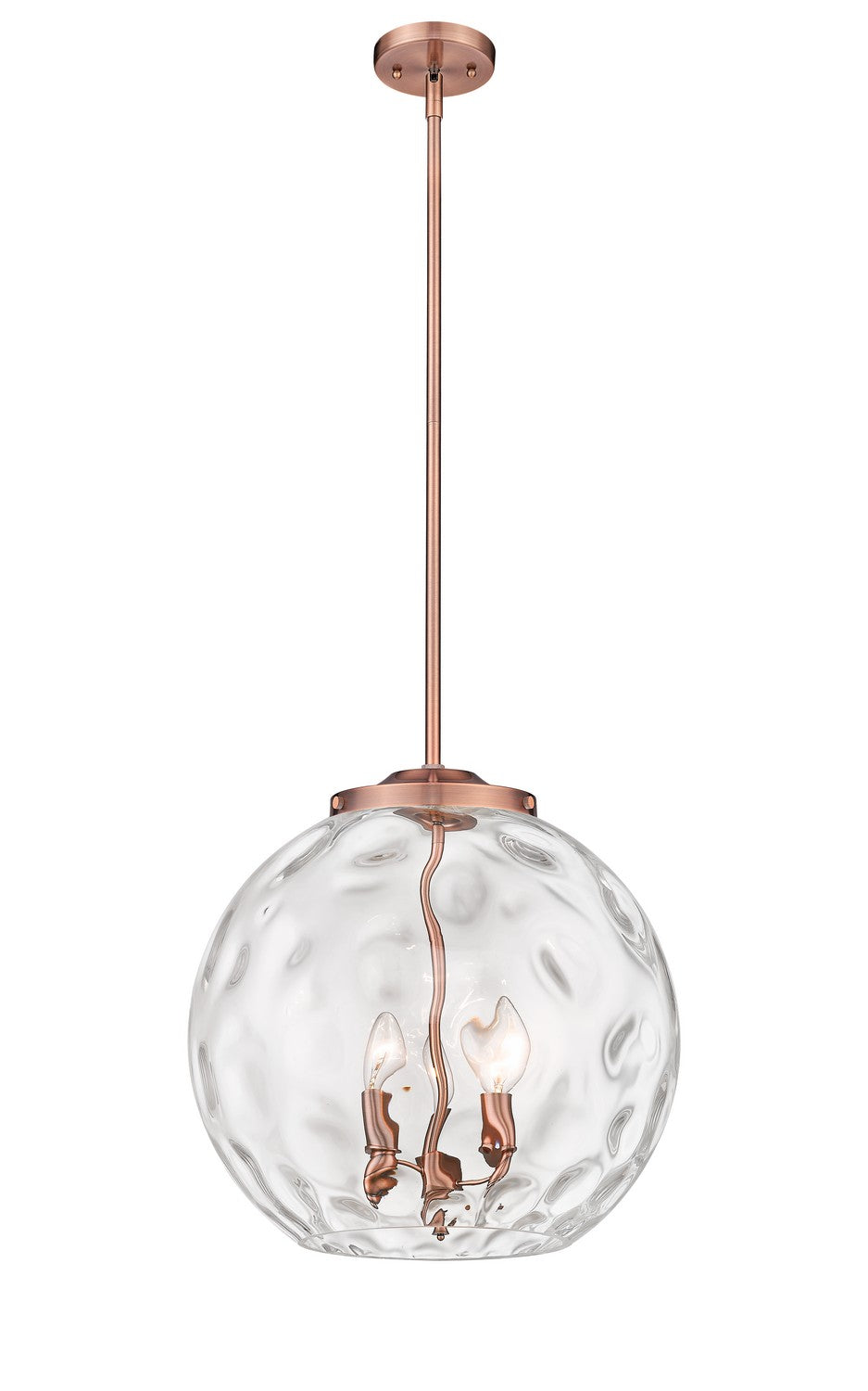 Innovations - 221-3S-AC-G1215-16 - Three Light Pendant - Essex - Antique Copper