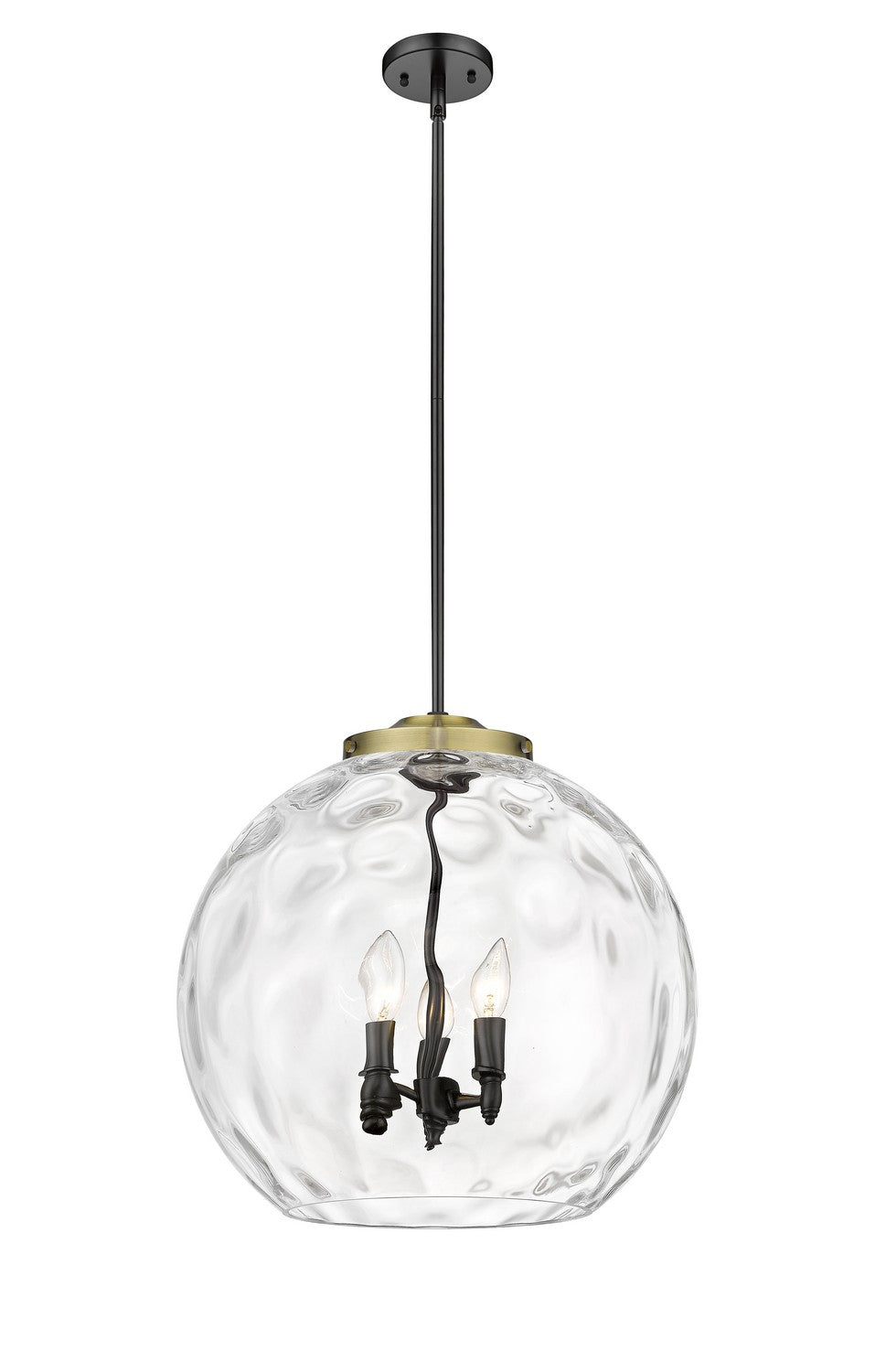 Innovations - 221-3S-BAB-G1215-18 - Three Light Pendant - Essex - Black Antique Brass