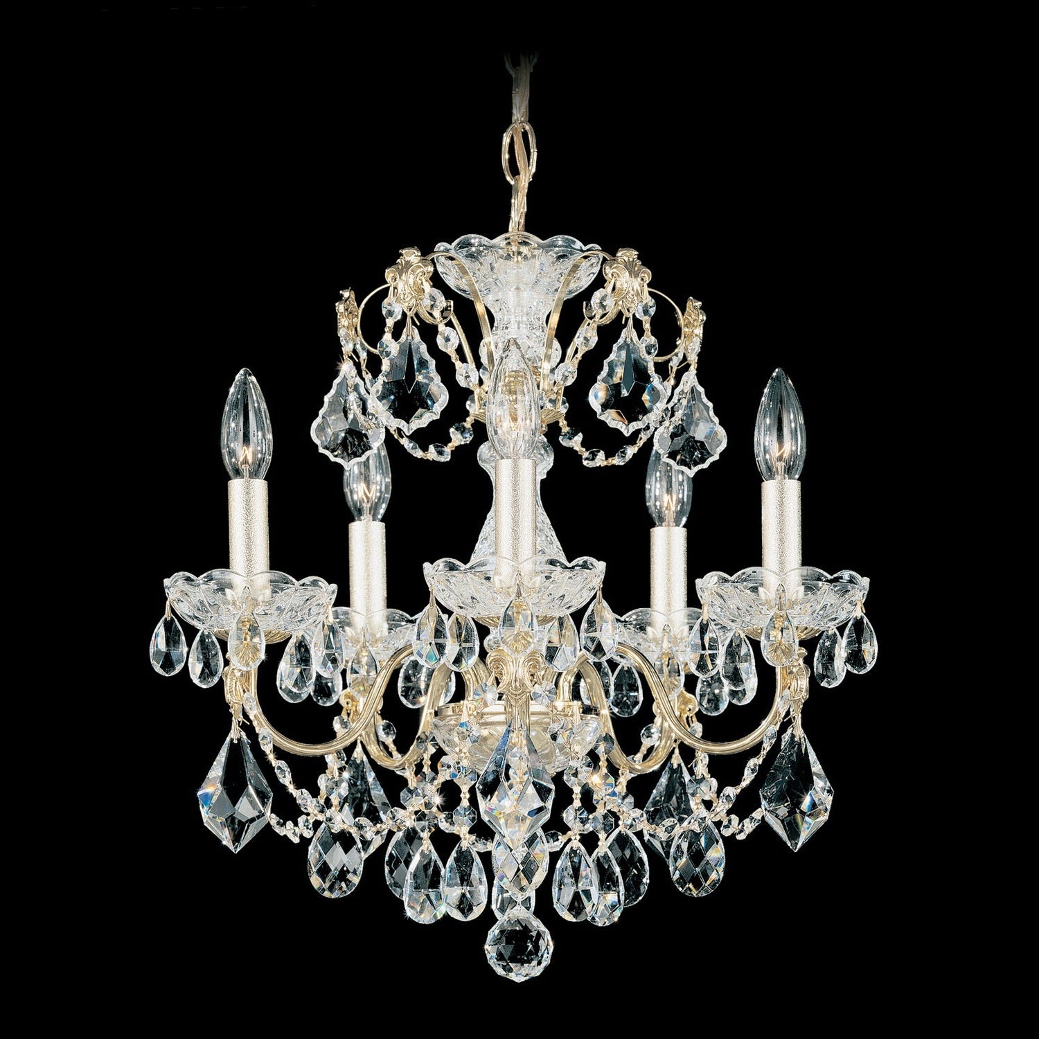 Schonbek - 1704-211 - Five Light Chandelier - Century - Aurelia