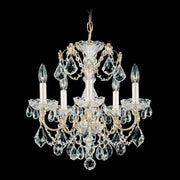 Schonbek - 1704-22 - Five Light Chandelier - Century - Heirloom Gold