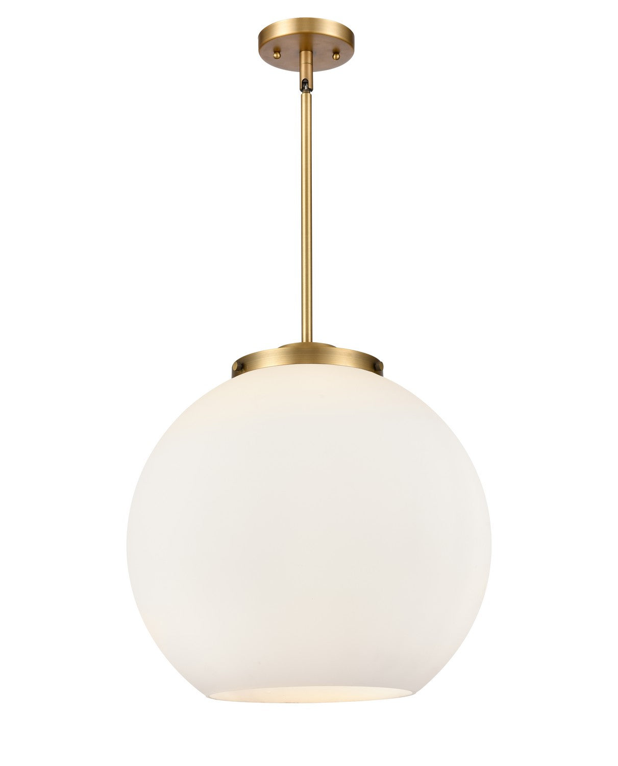 Innovations - 221-3S-BB-G121-16 - Three Light Pendant - Essex - Brushed Brass