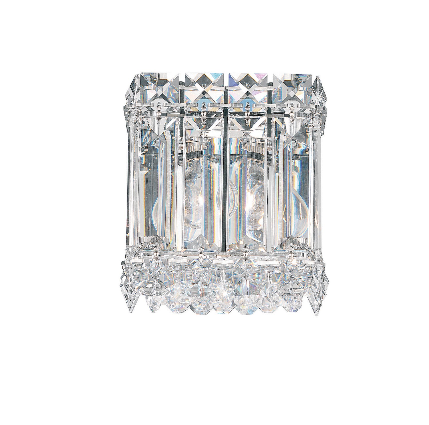 Schonbek - 2220O - One Light Wall Sconce - Quantum - Polished Stainless Steel