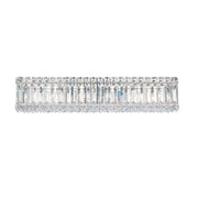 Schonbek - 2224O - Six Light Bath Vanity - Quantum - Polished Stainless Steel