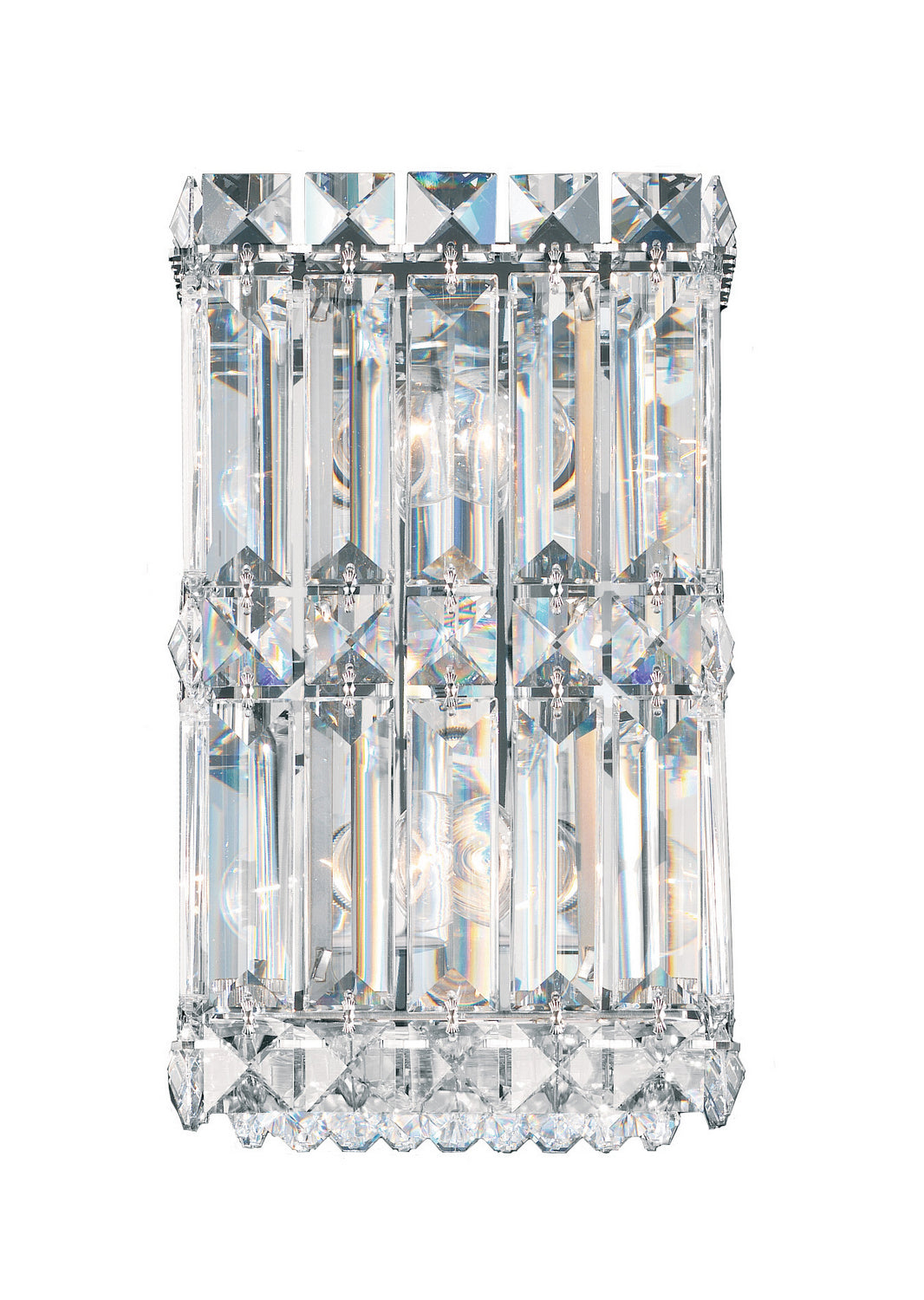 Schonbek - 2235R - Two Light Wall Sconce - Quantum - Polished Stainless Steel