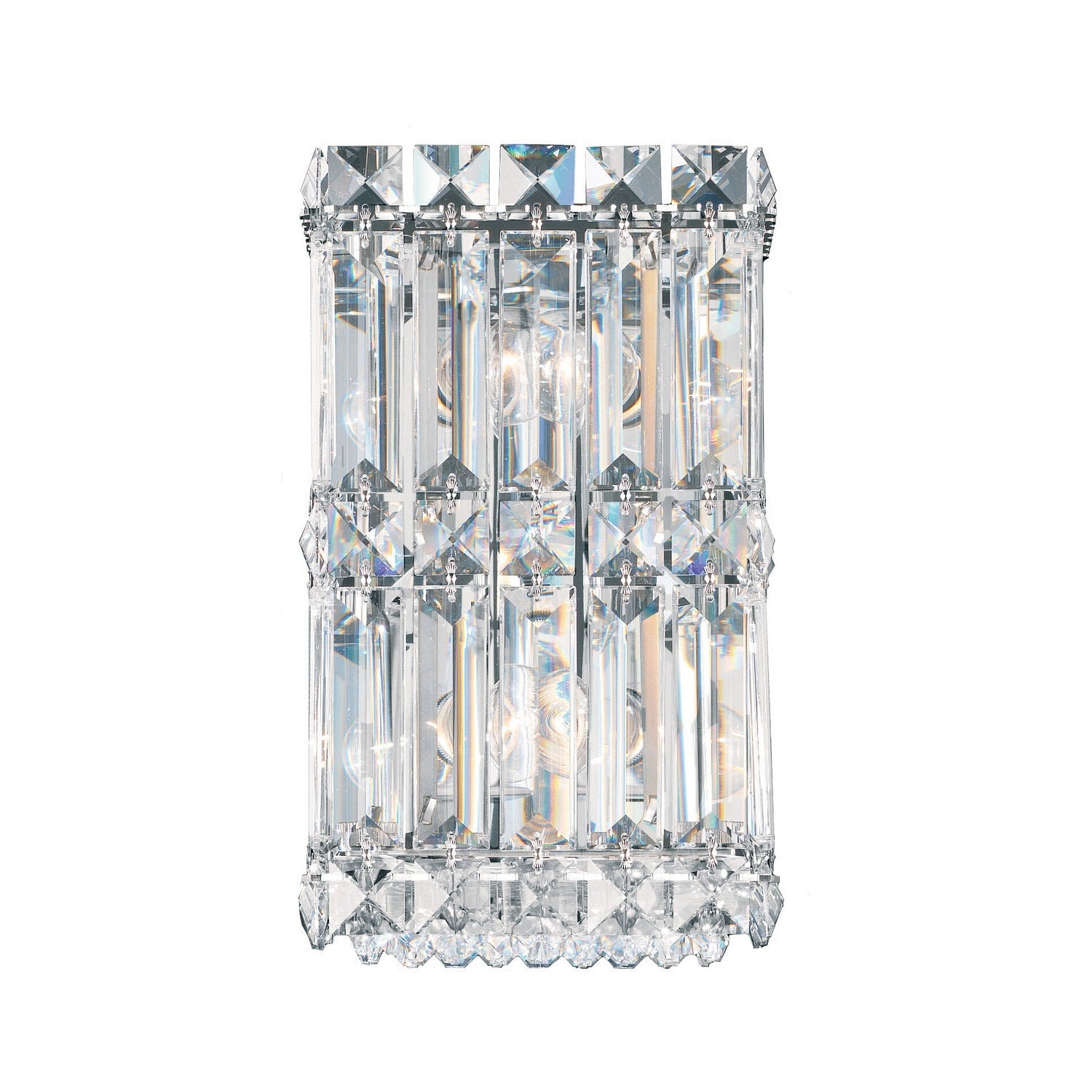 Schonbek - 2235R - Two Light Wall Sconce - Quantum - Polished Stainless Steel