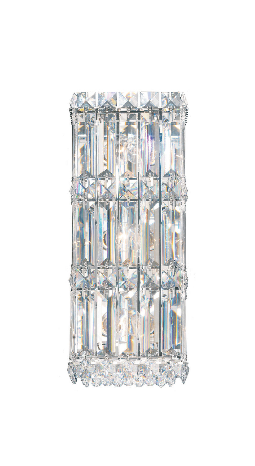 Schonbek - 2236O - Three Light Wall Sconce - Quantum - Polished Stainless Steel