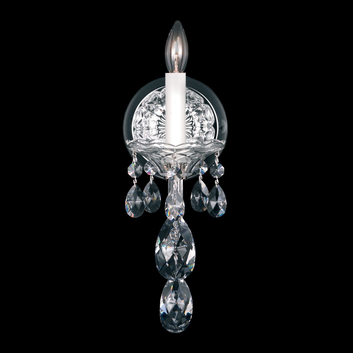 Schonbek - 2990-211R - One Light Wall Sconce - Sterling - Aurelia
