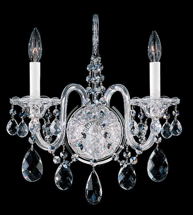 Schonbek - 2991-211R - Two Light Wall Sconce - Sterling - Aurelia