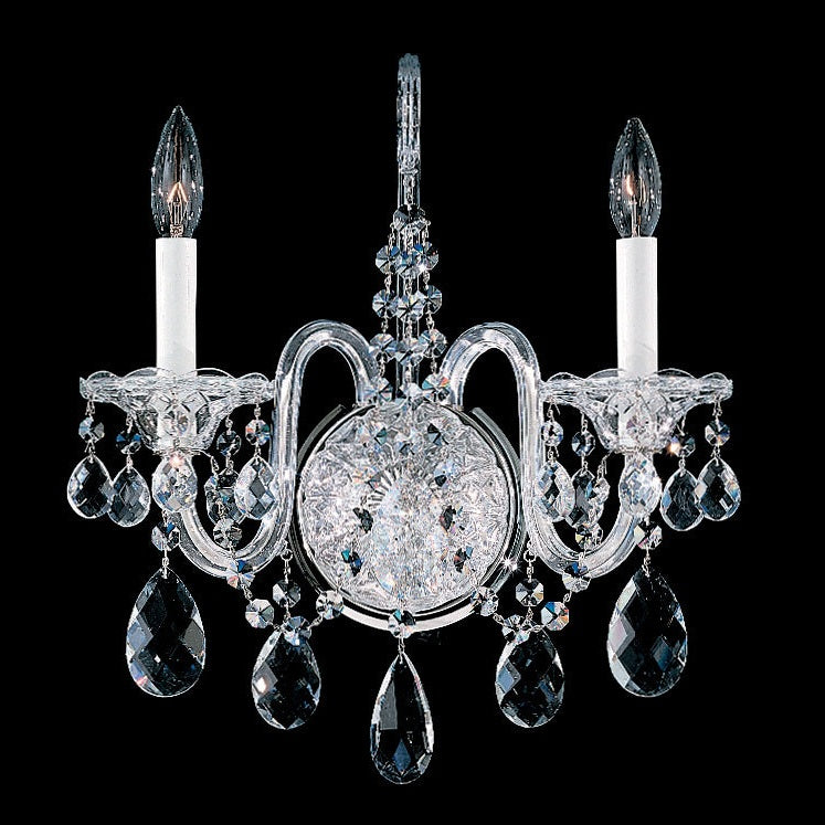 Schonbek - 2991-211R - Two Light Wall Sconce - Sterling - Aurelia