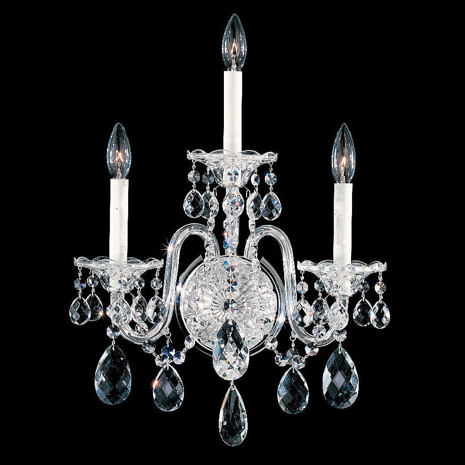 Schonbek - 2992-211R - Three Light Wall Sconce - Sterling - Aurelia