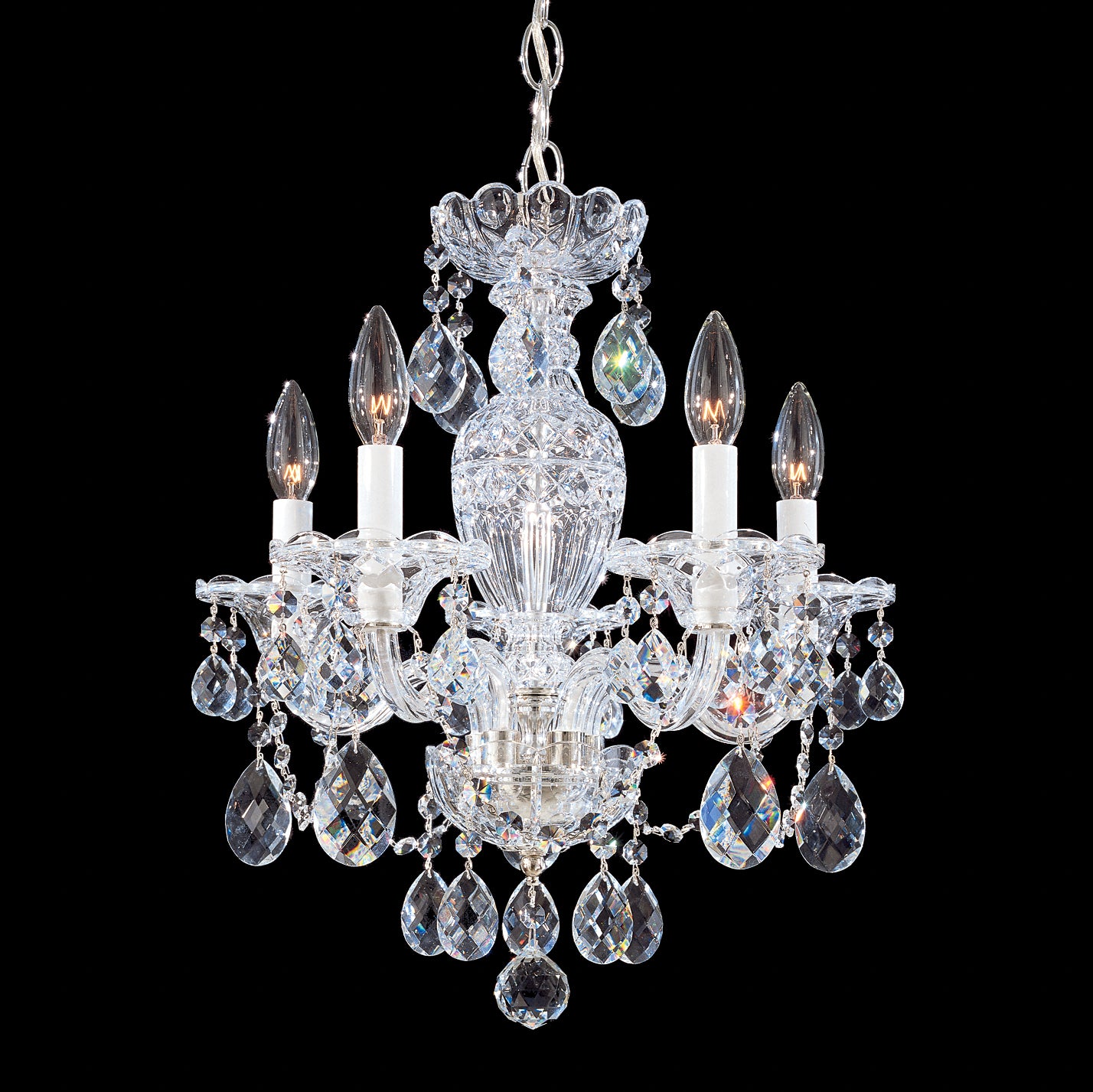 Schonbek - 2999-211H - Five Light Chandelier - Sterling - Aurelia
