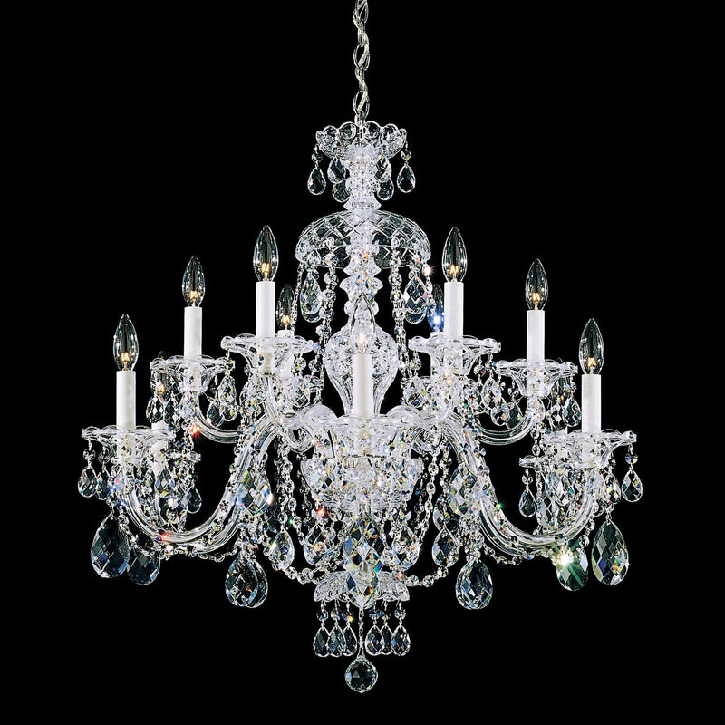 Schonbek - 3601-211H - 12 Light Chandelier - Sterling - Aurelia