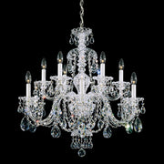 Schonbek - 3601-211R - 12 Light Chandelier - Sterling - Aurelia